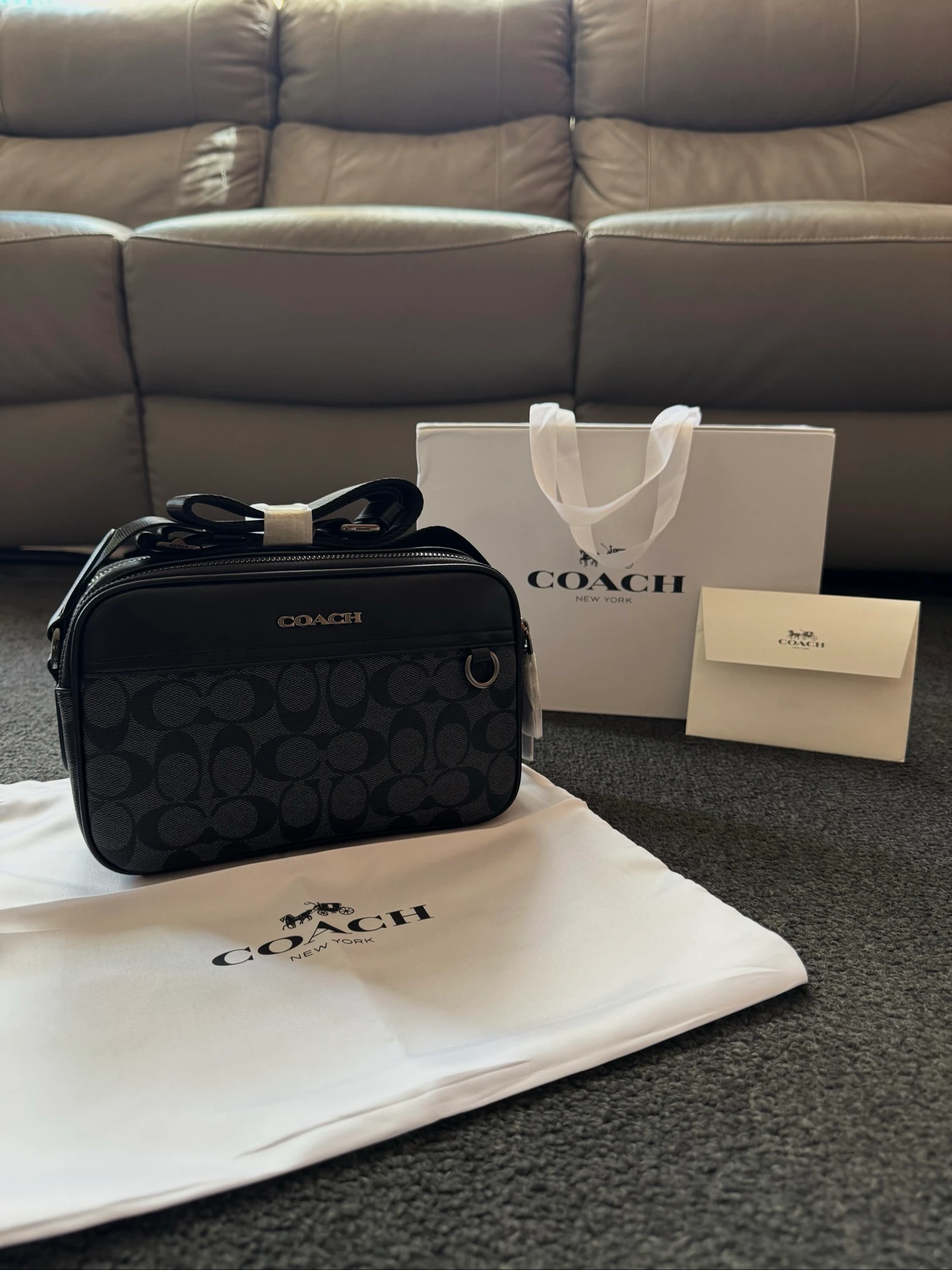 Bandolera/bolso Coach 